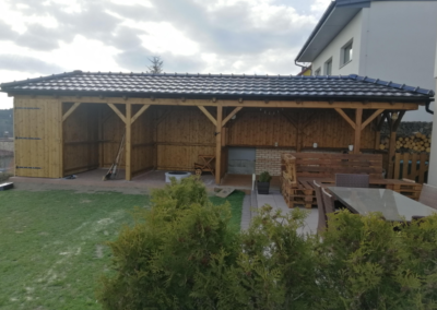 pergola - Tondach Stodo 12